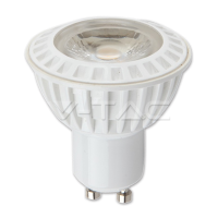 Bec Spot Led &#8211; 6W GU10 corp alb plastic Premium Alb Ca