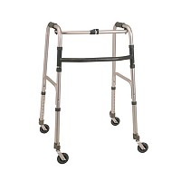 Cadru de mers pliabil cu 4 roti mobile - RP733
