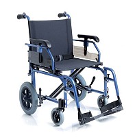Carucior cu rotile pliabil din aluminiu, model tranzit - CP7