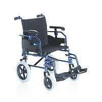 Carucior cu rotile pliabil din aluminiu, tip tranzit - CP735