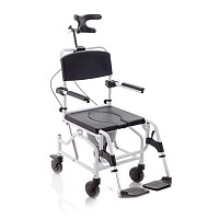 Carucior inclinabil cu roti pentru toaleta si dus - RS944
