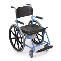 Carucior pentru baie din aluminiu cu actionare manuala - RS9