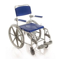 Carucior pentru baie si toaleta cu actionare manuala - RS947