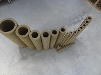 Cochilii necaserate din vata bazaltica