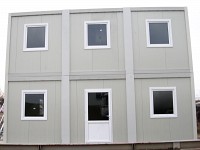 Containere organizare santier - Containere etajate