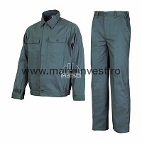Costum salopeta BENI GRI