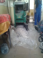 curatare centrala termica combustibil solid