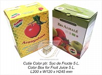 CUTII CARTON COLOR CASERATE de PREZENTARE