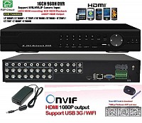 DVR hybrid 16 canale full 960H 9316HE