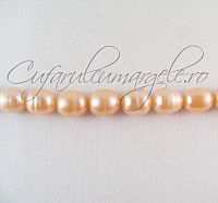 Perle de cultura roz pal