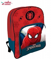 Ghiozdan 42 cm marca Marvel Spiderman (rosu-albastru)