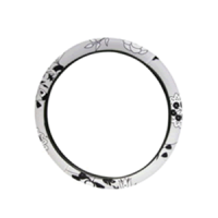 Husa volan Black Flower BAV-2510022