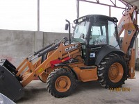 Inchiriere buldoexcavator Case 580 ST