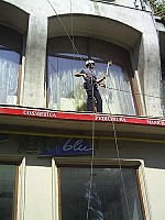 Spalat geamuri la inaltime