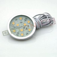 Lampa de mobilier LED rotunda 1,8W lumina calda