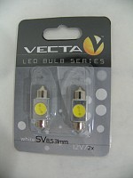 Leduri 1 SMD sv8,5 12v 31 mm alb sofit BAV-6239