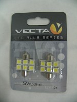 Leduri 6SMD sv8,5 12v 31 mm alb sofit BAV-6253