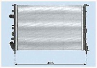 LOGAN RADIATOR  RAC FARA A/C SOL DISAA44 IMPORT BAV-14905