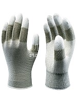 Manusa ESD tricotata din nailon impregnat cu PU pe varful de