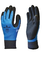 Manusi de protectie din nailon/polyester impregnate total DU