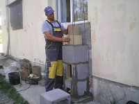 Montaj cos de fum ceramica