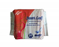 Absorbante igienice zilnice SMART LADY 155 mm 20 buc/pachet