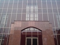 Pereti cortina din aluminiu cu sticla