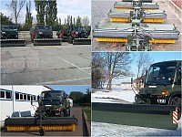 Perii si lame de zapada pentru armata si aeroporturi Convar