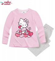 Pijamale copii marca Sanrio cu Hello Kitty