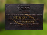 Plachete comemorative din bronz