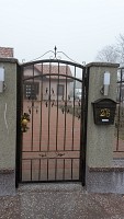 poarta pietonala din fier forjat