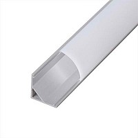 Profil de aluminiu pentru benzi flexibile cu LED-uri, 2m ung