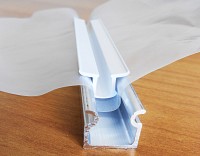 Profile aluminiu prindere folie solarii