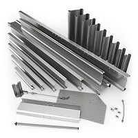 Profile zincate Z, C, U