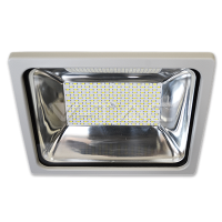 Proiector LED  Clasic 100W Premium corp gri SMD Alb cald