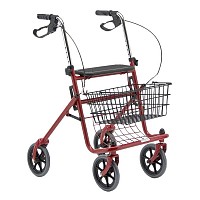 Rolator pliabil cu 4 roti, frana, scaun si cos - FS914H-1