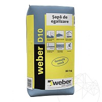 Sapa de egalizare - Weber D10 - 30kg