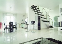 Scari cu trepte din marmura - scari moderne