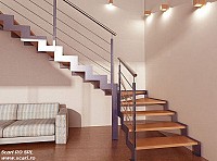 Scari cu vanguri metalice - model ATHEN