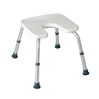 Scaun de baie fara spatar cu sezutul in forma de U - RS831