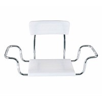 Scaun din plastic cu spatar pentru vana - RS925
