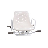 Scaun rotativ de baie din otel vopsit - RS938