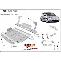 Scut motor metalic Ford Fiesta 2001 - 2008 - 2013