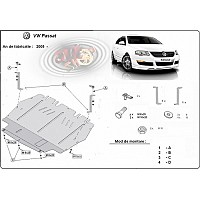 Scut Vw Passat B6 dupa 2005