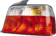 Set Stopuri Tuning BMW 3 E36 Sedan 1/91-4/98 rosu/clar BAV-D