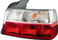 Set Stopuri Tuning BMW 3 E36 Sedan 1/91-4/98 rosu,clar BAV-D
