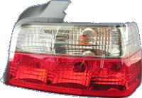 Set Stopuri Tuning BMW 3 E36 Sedan 1/91-4/98 rosu/fumuriu BA