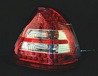 Set Stopuri Tuning Mercedes C-Class W202 led, rosu/clar BAV-