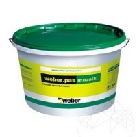 Tencuiala decorativa tip mozaic - Weber.Pas Mozaik - 20kg