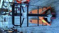transpaleta cu gratar de protectie 2,5 t